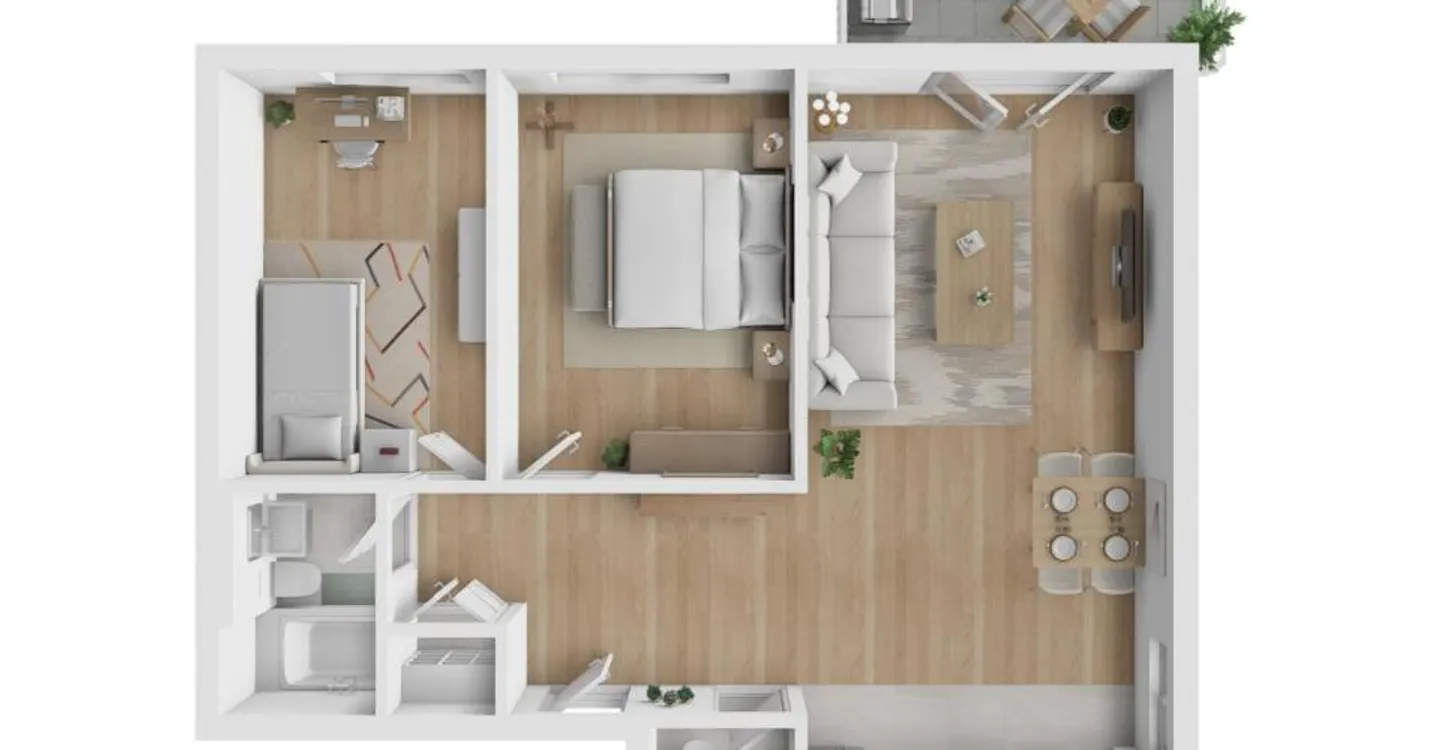 Appartamento di 3.5 locali completamente ristrutturato in zona tranquilla - Foto 4 di 4