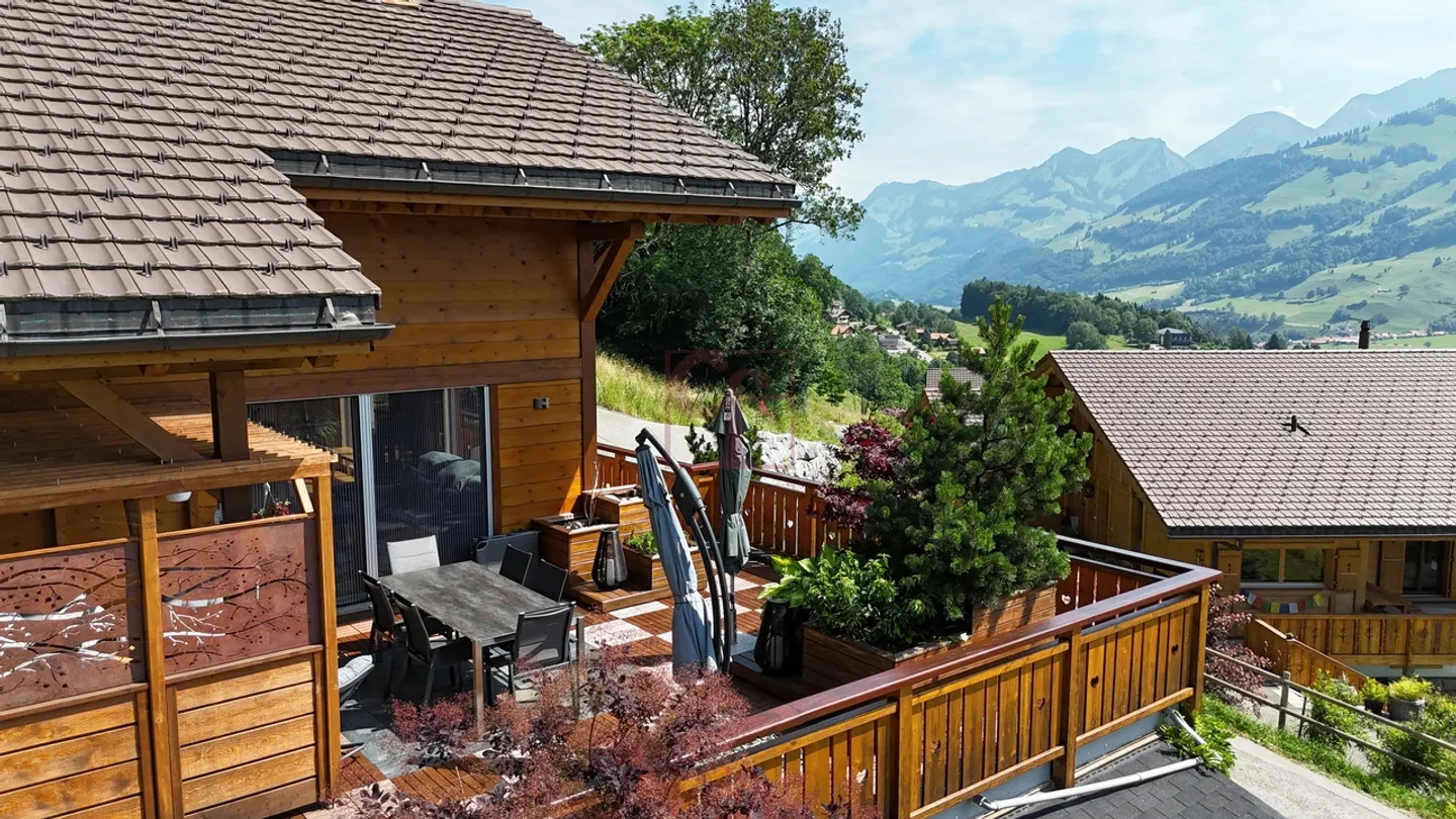 Chalet der Extraklasse in Sciernes d'Albeuve - Moderne und Natur - Photo 4 sur 12