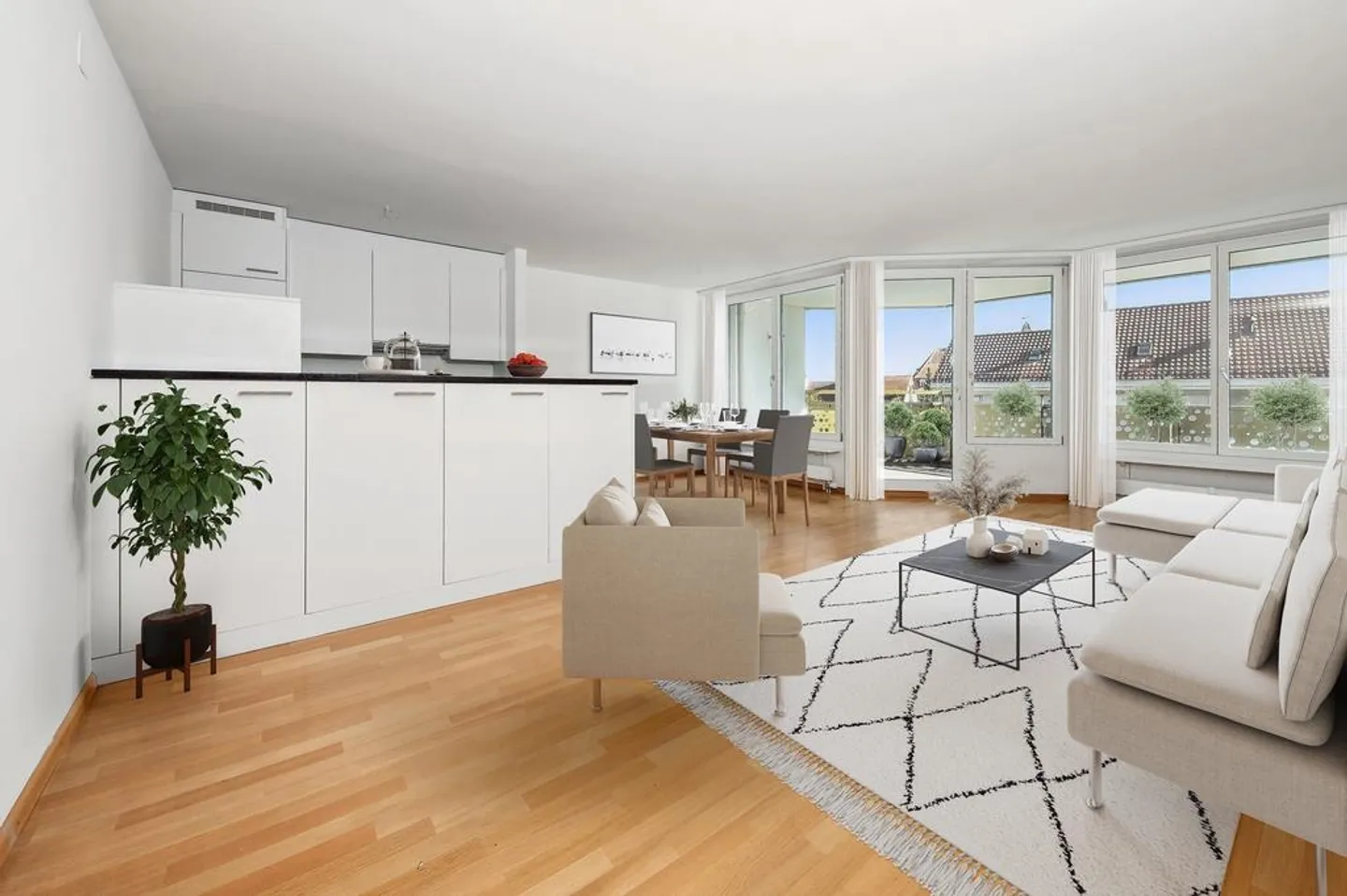 Un Mois de Loyer Gratuit - Appartement Stylé de 3.5 Pièces à Allschwil - Photo 1 sur 9