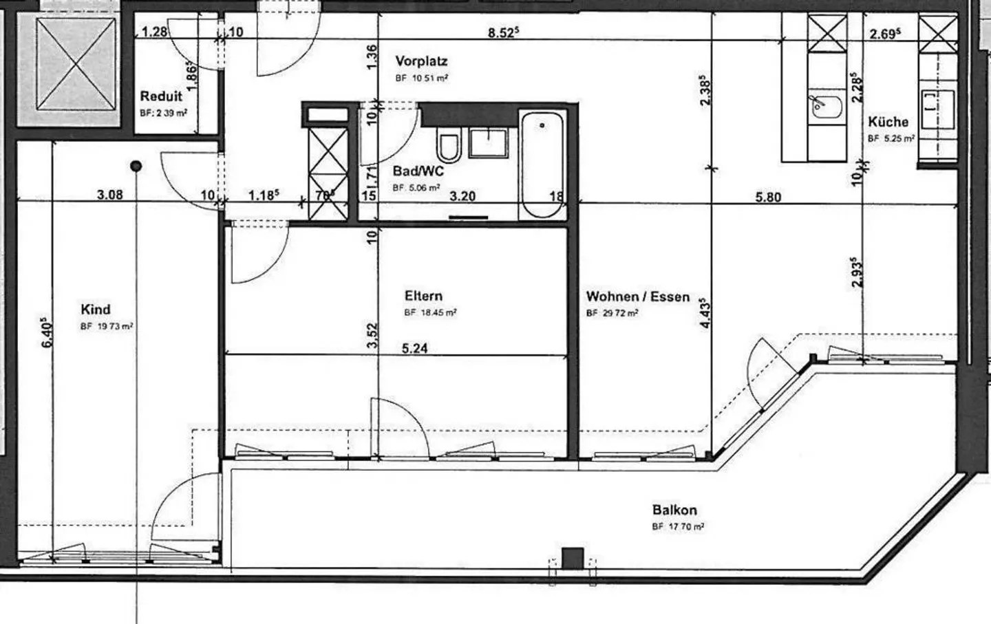 Un Mois de Loyer Gratuit - Appartement Stylé de 3.5 Pièces à Allschwil - Photo 9 sur 9