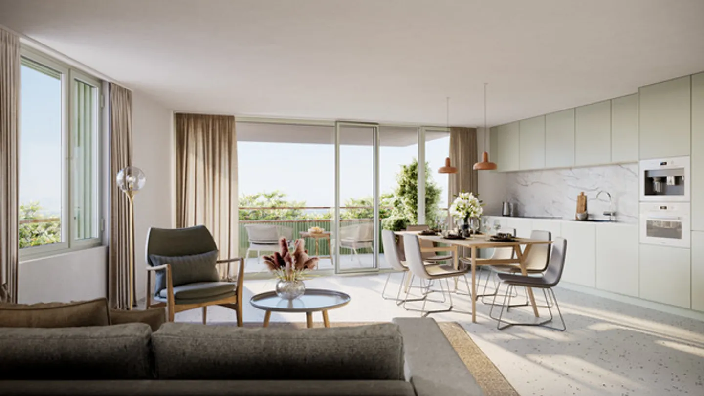 Bellissimo appartamento di 3.5 locali nel cuore di Châtonnaye - Foto 2 di 3