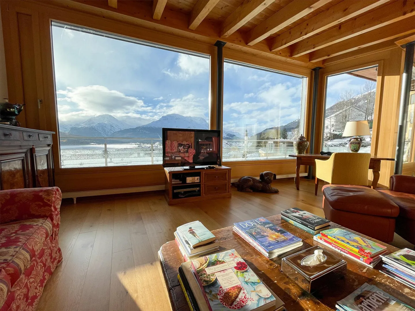 Meraviglioso attico duplex con vista mozzafiato a Samedan - Foto 2 di 8