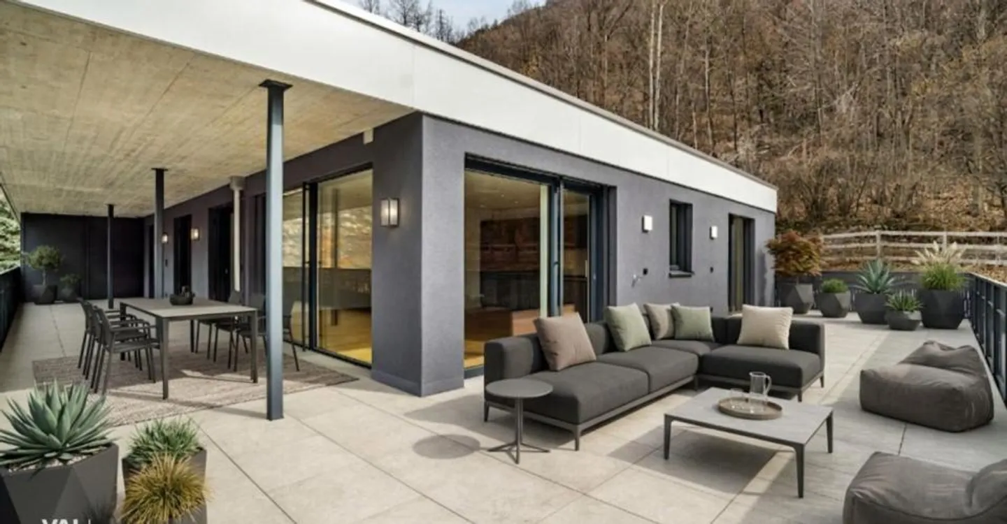 Unique 4.5-room penthouse apartment in Visp - modern living with the best view - Photo 12 of 12
