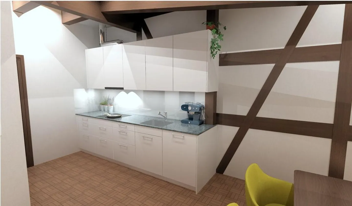 5.5 Room Apartment with Air Conditioning in the Heart of Schaffhausen - Photo 2 of 11