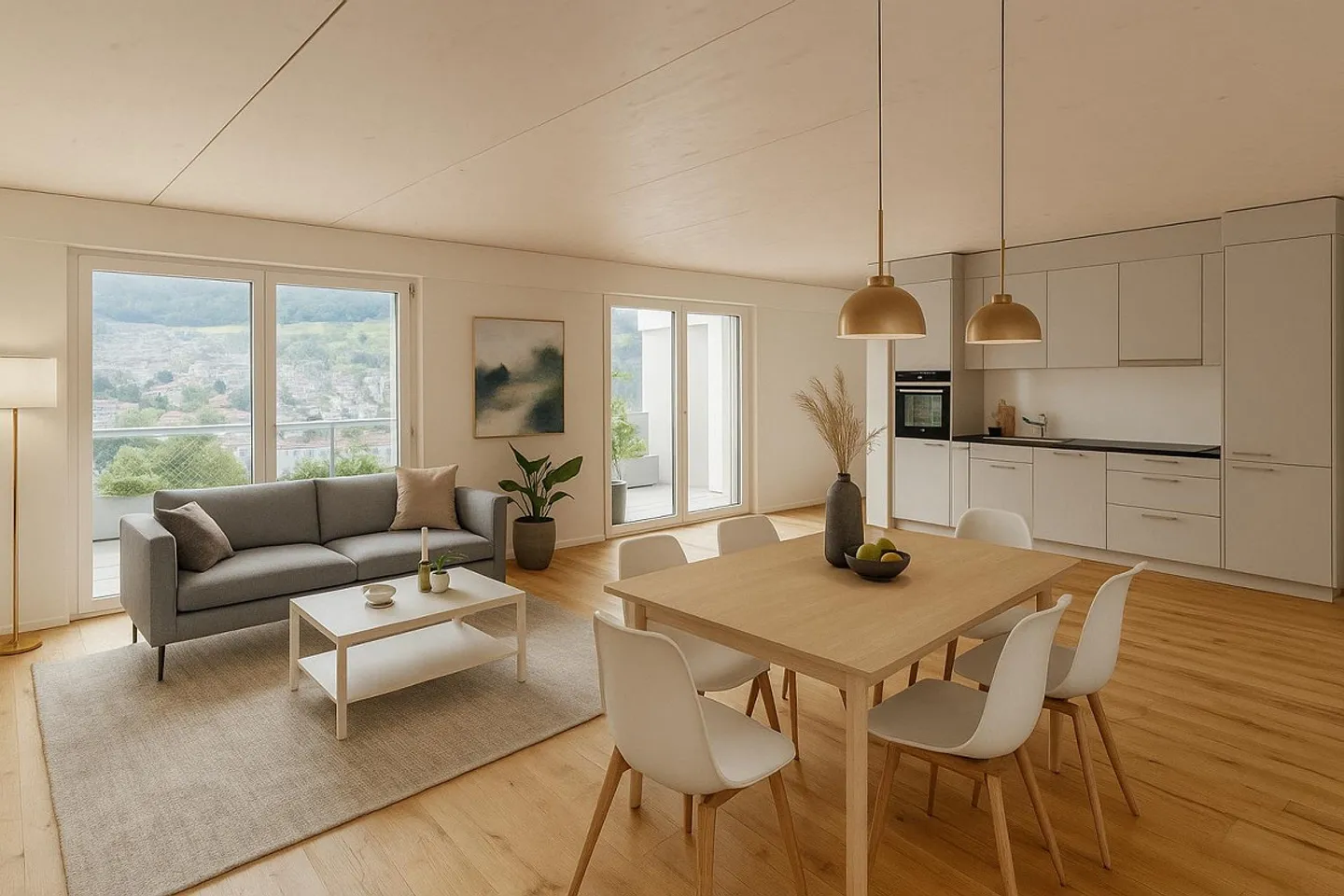 Appartement moderne avec vue - Photo 2 sur 6