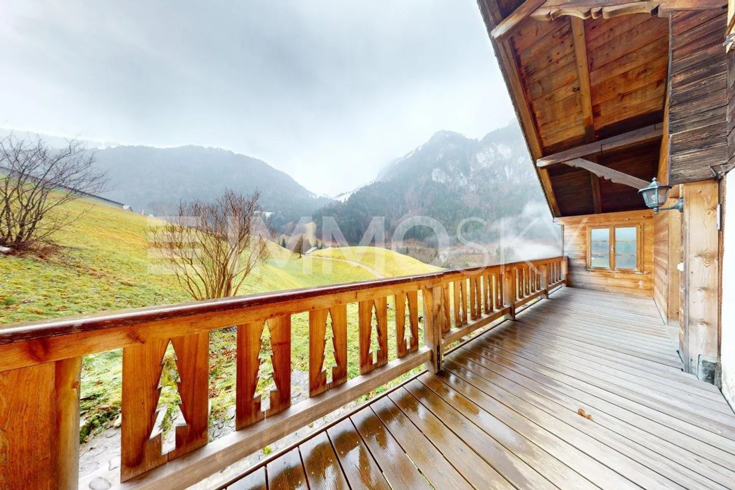 Chalet a La Tine, all'ingresso di Château-d'Œx! - Foto 2 di 5