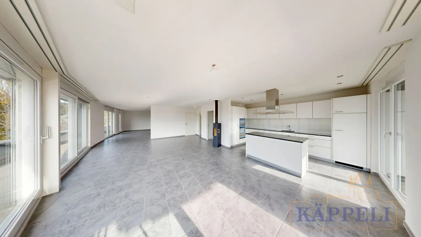 5.5 Room Maisonette Penthouse Apartment in Heimberg - Photo 2 of 10
