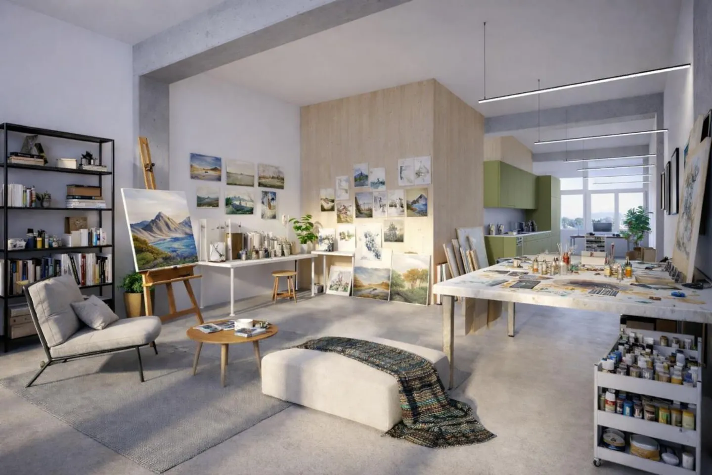 Loft workspace in historic industrial building - ideal for practice, A... - Photo 4 of 11