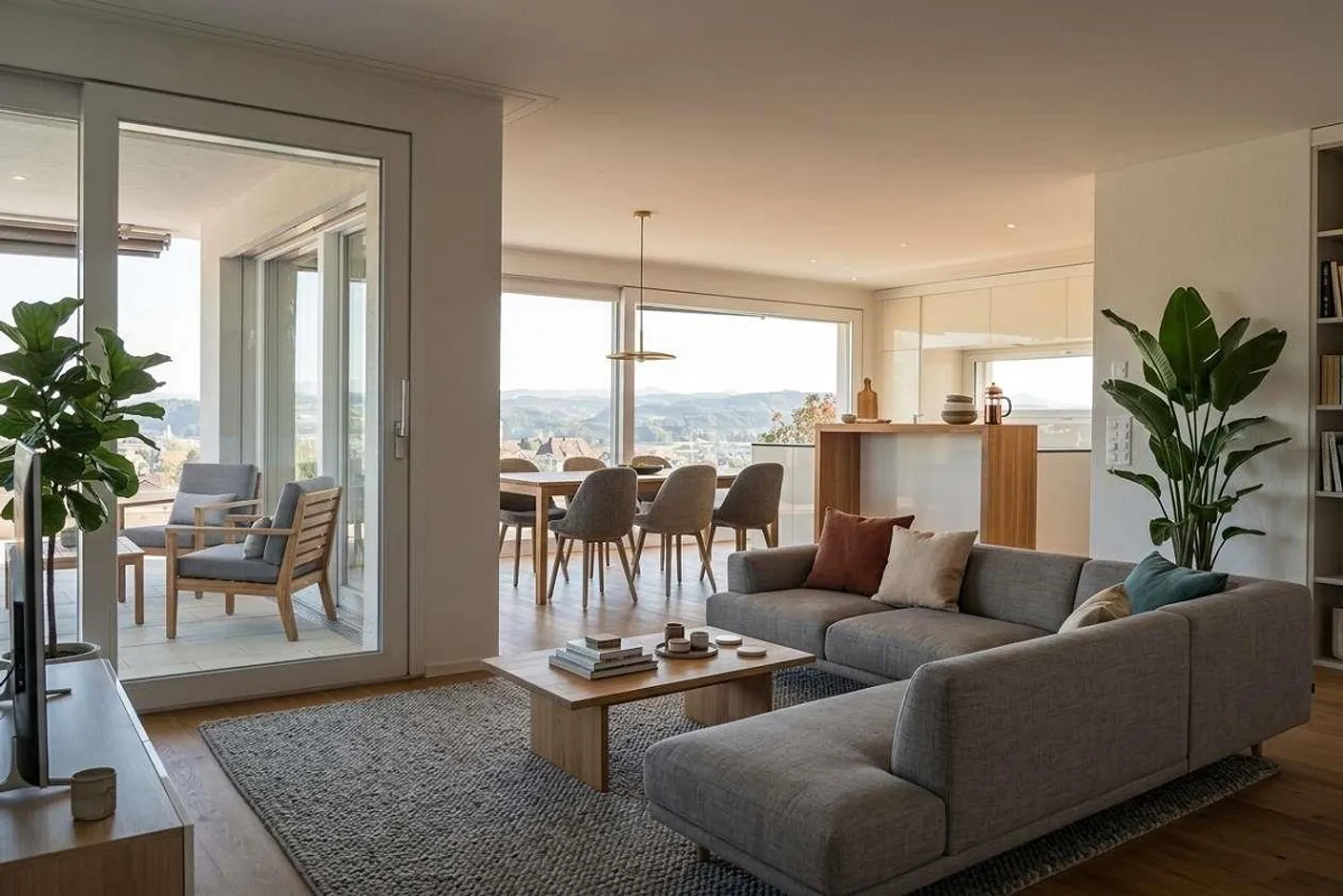 Exklusive Terrassenwohnung in Wil - Foto 8 von 10