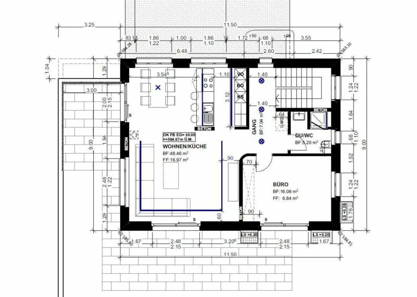 For sale in 9546 Tuttwil near Wängi, new detached 6½ room single-family house with double garage, in a quiet, sunny location / Solid construction! - Photo 4 of 10