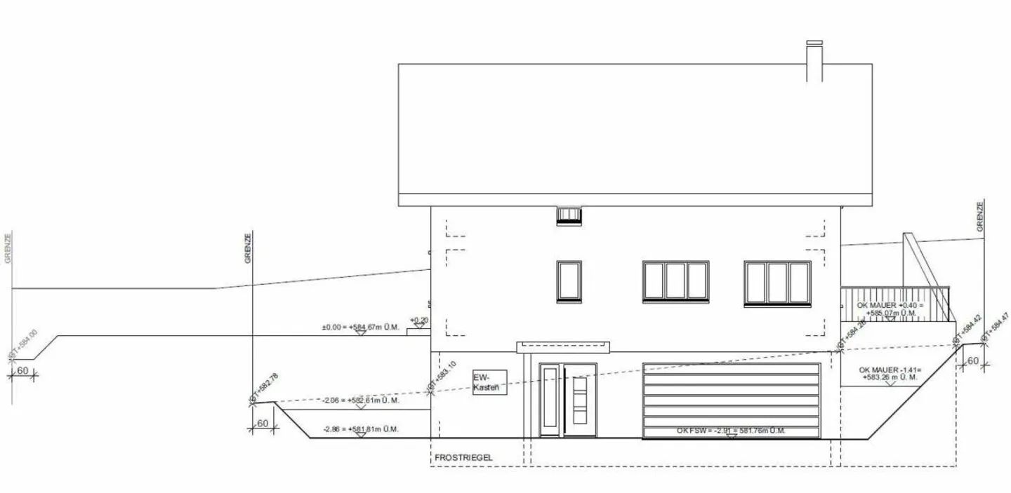 For sale in 9546 Tuttwil near Wängi, new detached 6½ room single-family house with double garage, in a quiet, sunny location / Solid construction! - Photo 7 of 10