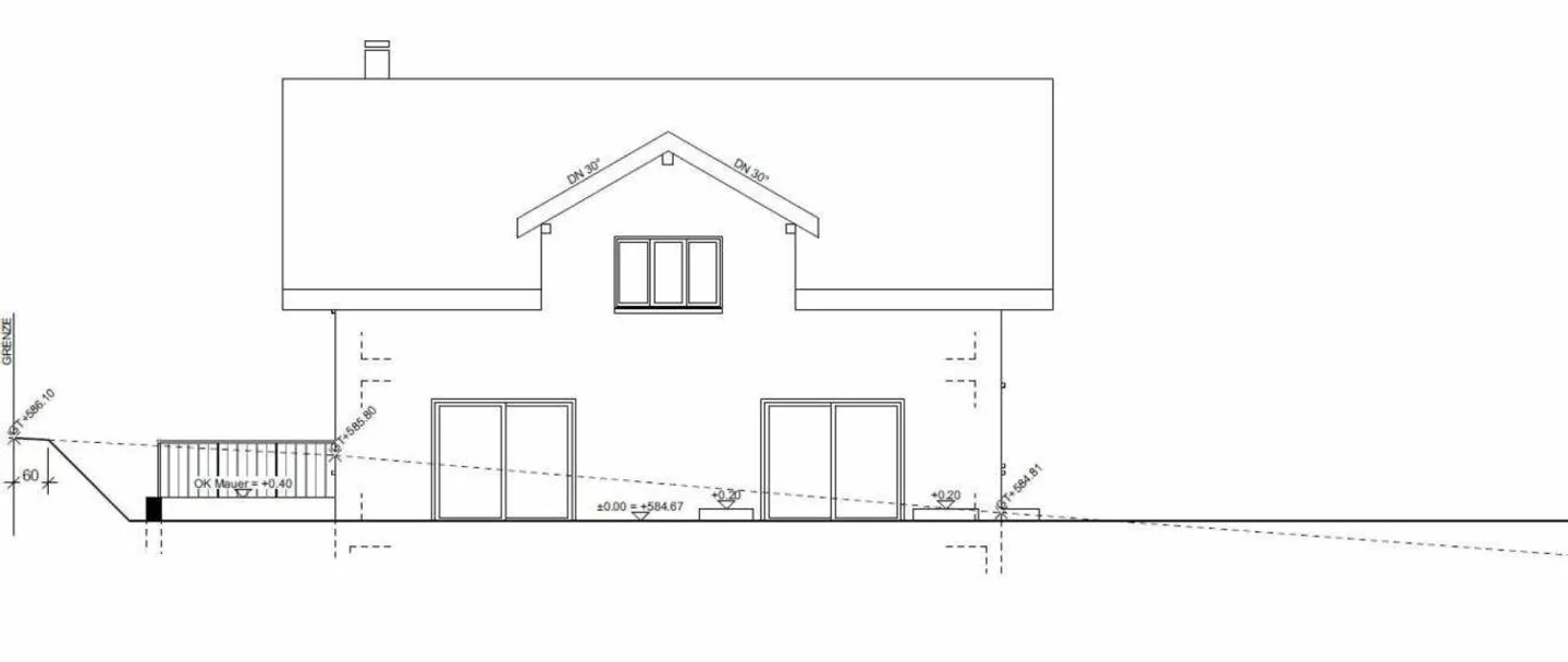 For sale in 9546 Tuttwil near Wängi, new detached 6½ room single-family house with double garage, in a quiet, sunny location / Solid construction! - Photo 9 of 10