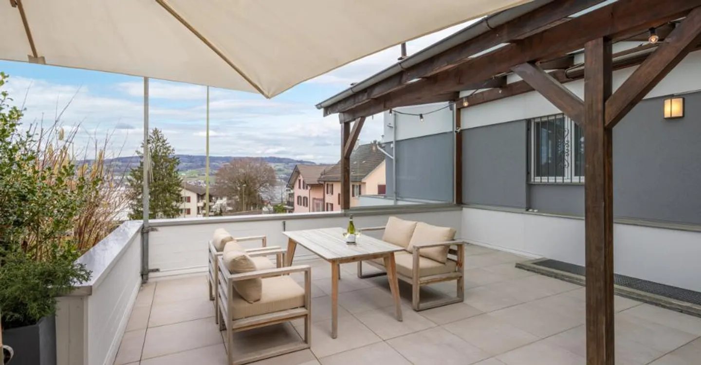 Horgen: Appartamento con terrazza, studio e sauna - Foto 4 di 5