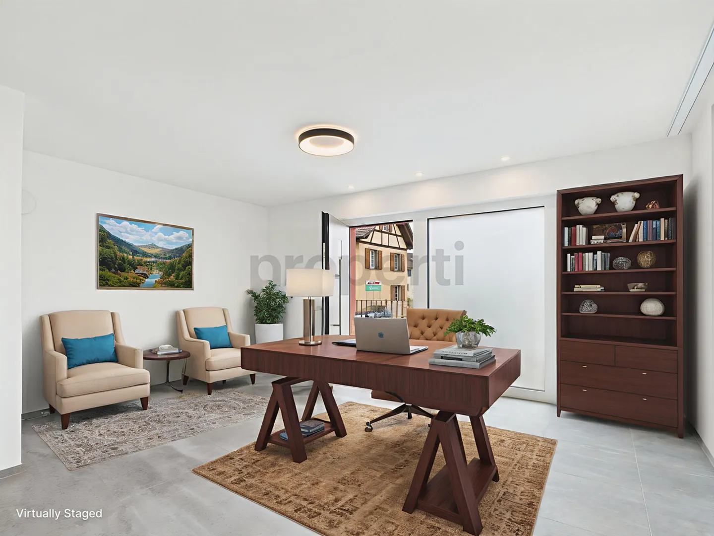 Spazio commerciale o studio attraente con cucina moderna in posizione centrale... - Foto 4 di 8