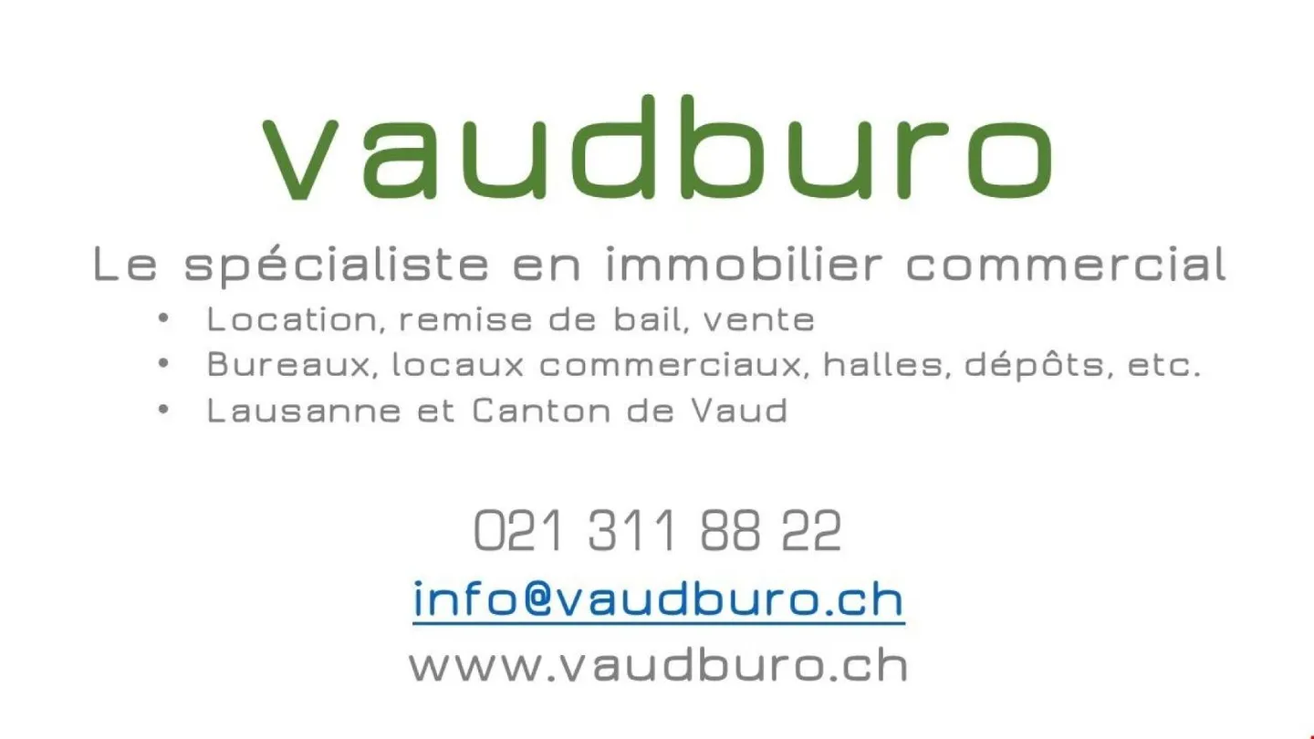 Vaud Warehouse Showroom Depot for Rent in Budron Mont-sur-Lausanne - Photo 11 of 11