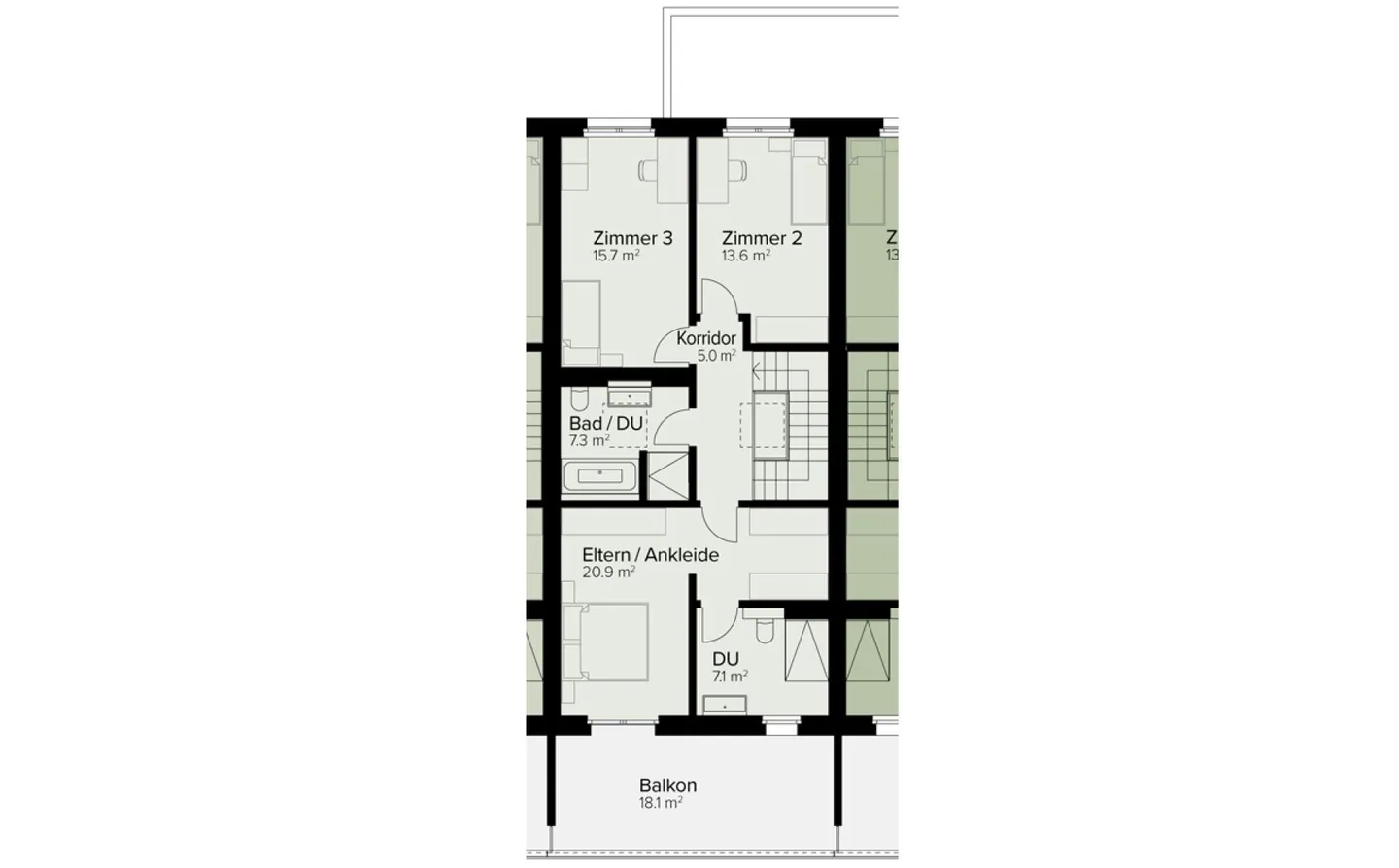 262 m² | Casa unifamiliare 5.5 stanze "Rosenberg" | Progetto di nuova costruzione - Foto 14 di 16