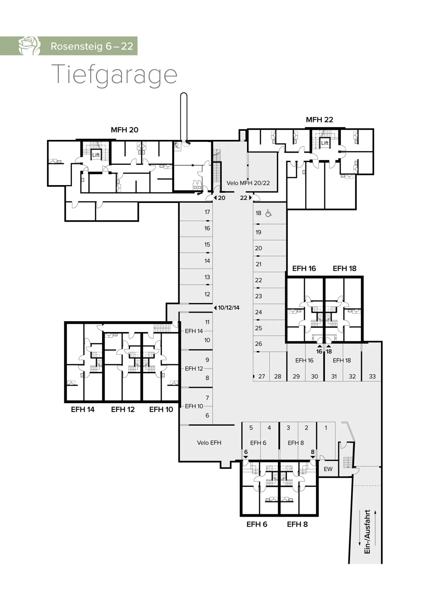 262 m² | Casa unifamiliare 5.5 stanze "Rosenberg" | Progetto di nuova costruzione - Foto 15 di 16
