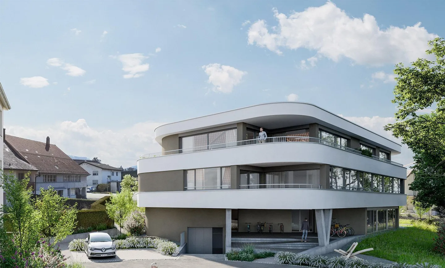 Place de parking dans le centre de Frick - Photo 1 sur 3