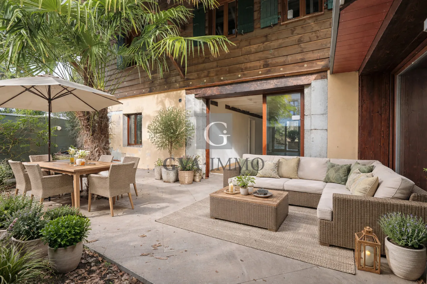 Appartamento affascinante con terrazze nella campagna ginevrina - Foto 1 di 10