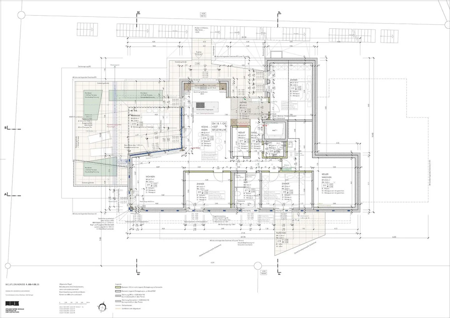 Prima occupazione a Beringen: appartamento con terrazza di 4,5 stanze con terrazza di 80 m²... - Foto 12 di 12