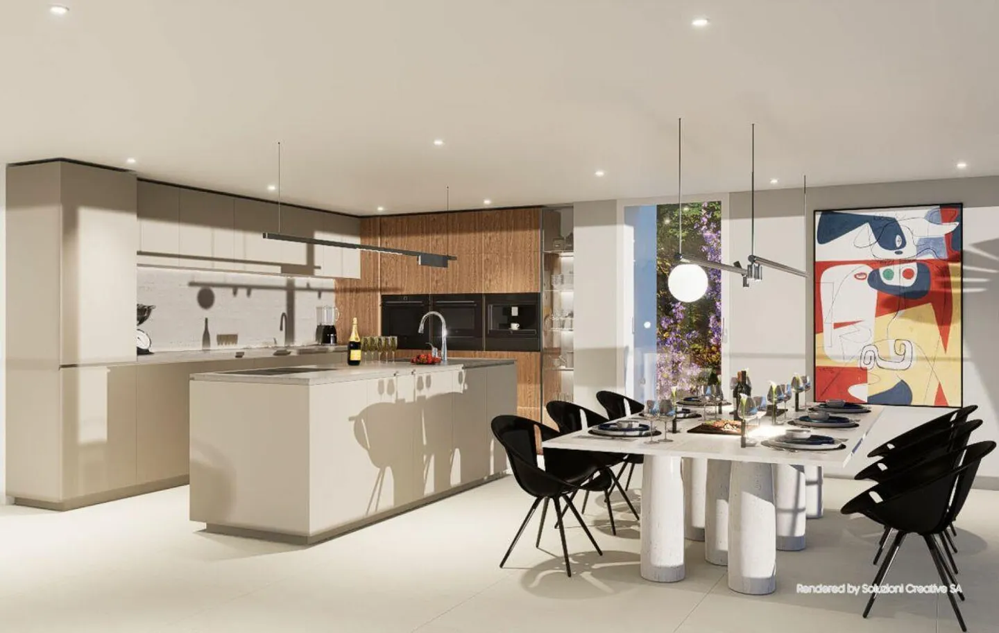Luxurious 5.5 rooms: modernity and excellence with lake view - Photo 6 of 27