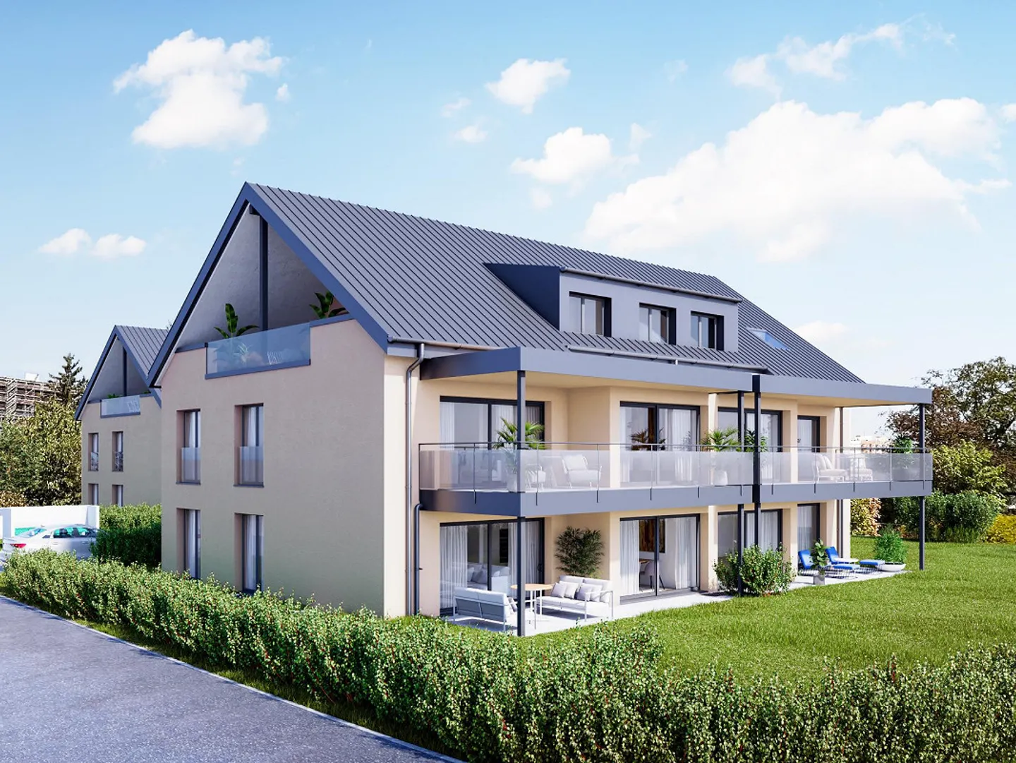 Annonce de projet : Nouvelles condominiums de 3.5-4.5 pièces à Muttenz - Photo 1 sur 1