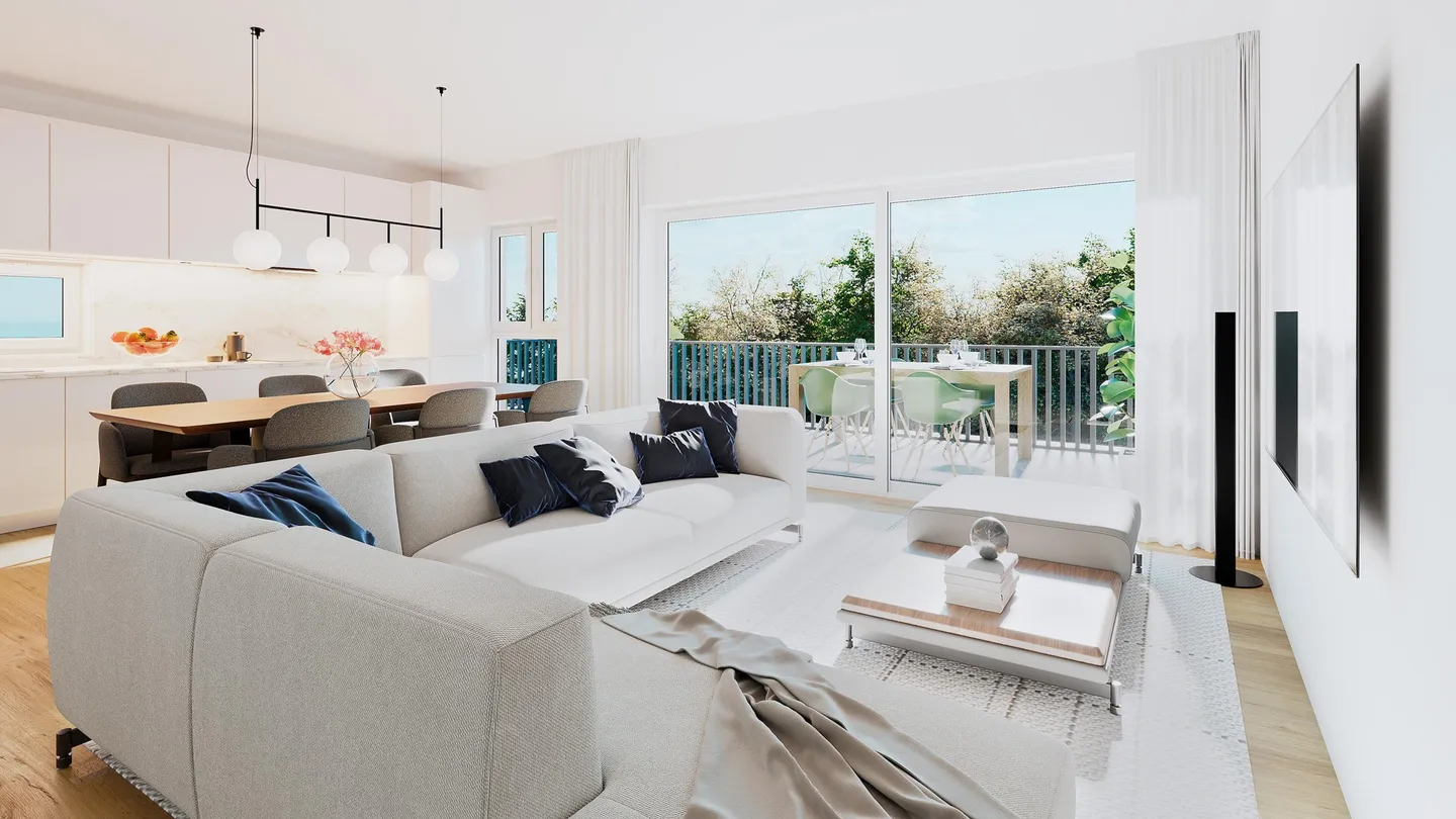 Charmante Wohnung mit Balkon - Foto 1 von 10