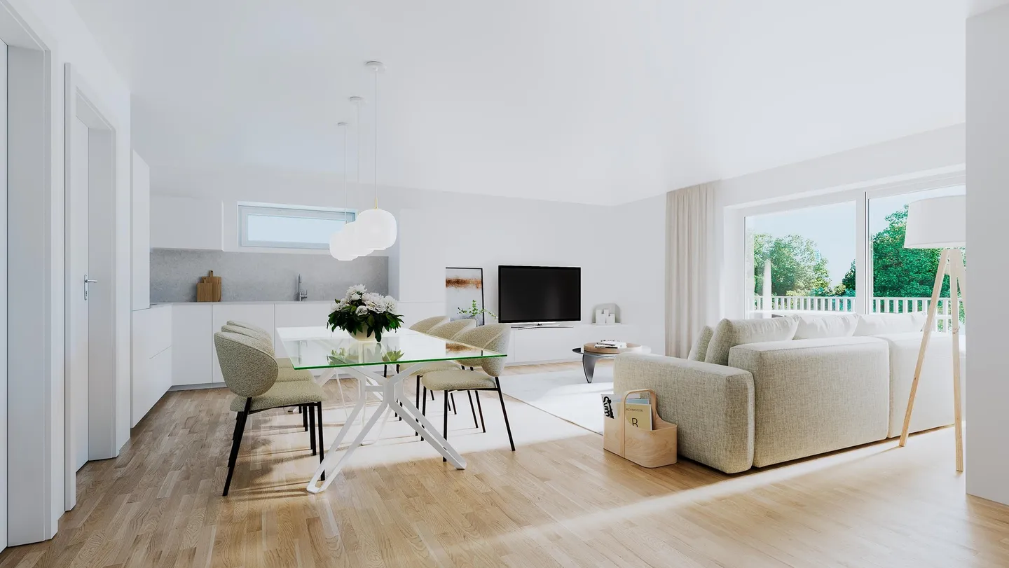 Charmante Wohnung mit Balkon - Foto 4 von 10