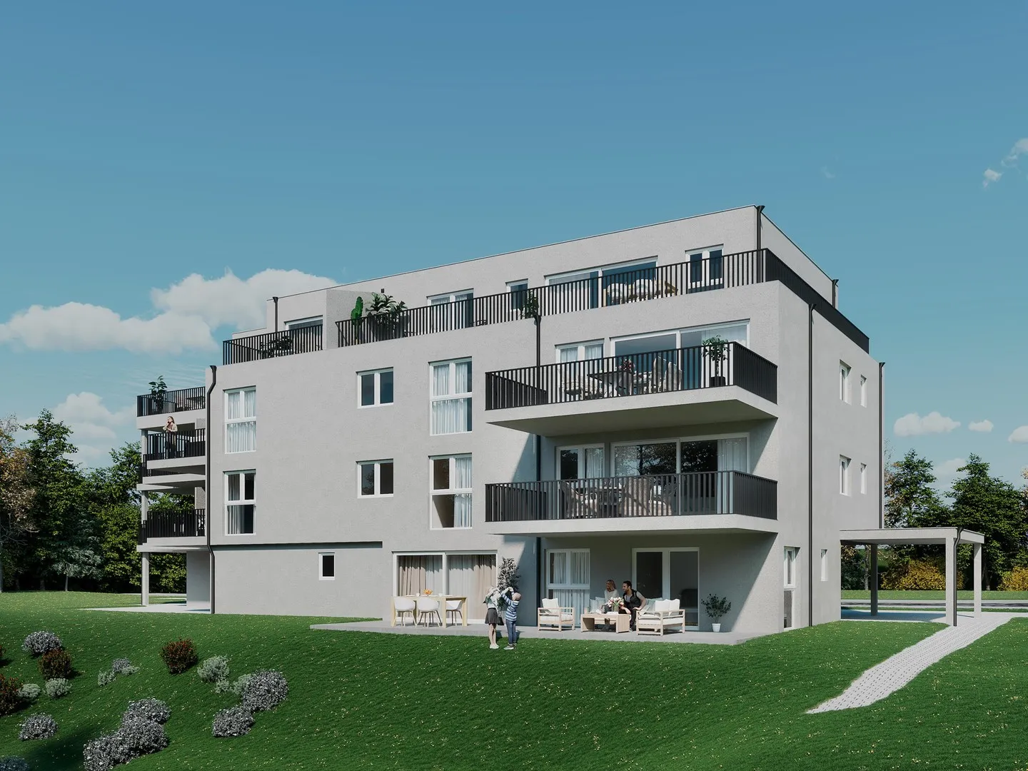 Charmante Wohnung mit Balkon - Foto 9 von 10