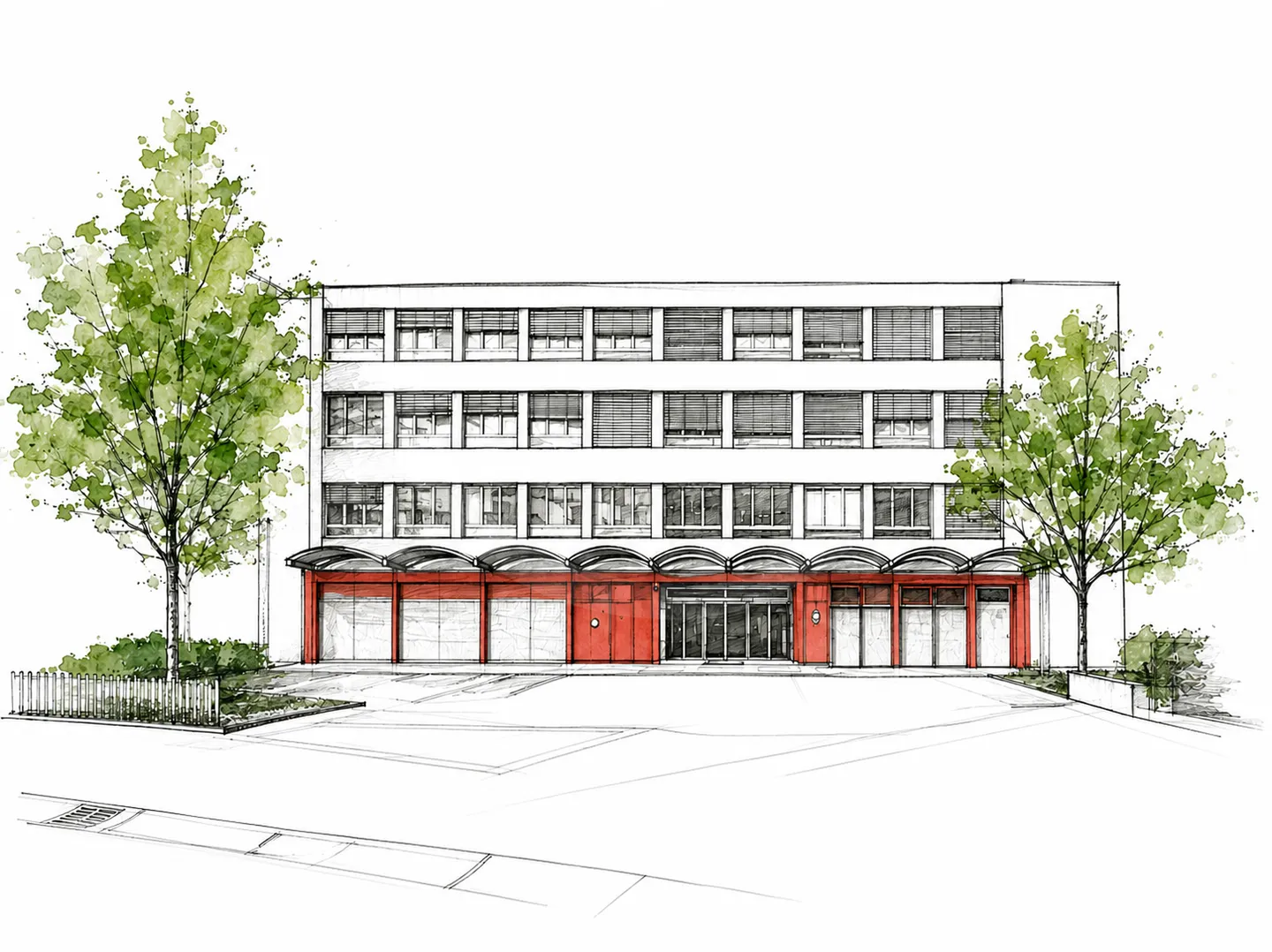 Spazio commerciale di 745 m² a Carouge - Foto 1 di 1