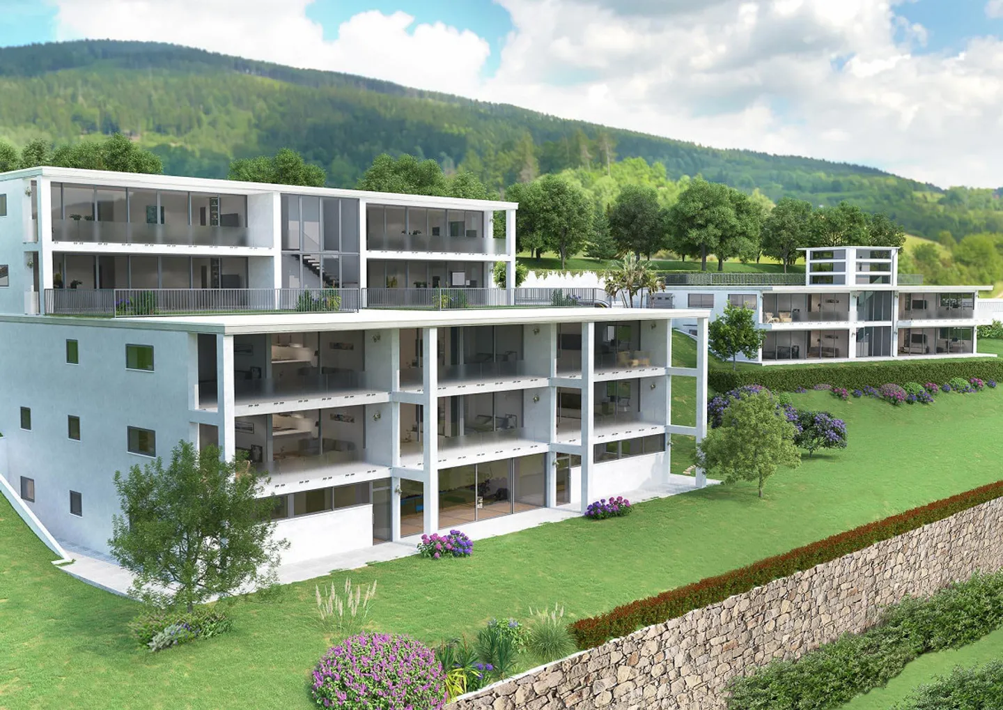 NOUVEL APPARTEMENT SPACIEUX 2.5 PIÈCES AVEC TERRASSE - Photo 1 sur 5