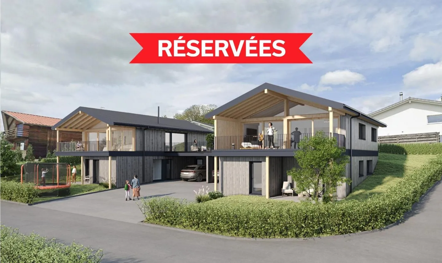 Architektonische Villen in der Natur - Foto 1 von 6