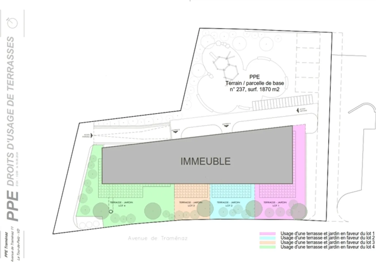 Lot 1 _ Nuovo appartamento di 3,5 stanze con giardino in vendita a La Tour-de-Peilz - Foto 4 di 13