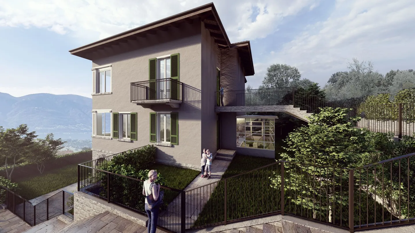 Schönes 3.5-Zimmer-Apartment mit Garten und Panorama - Foto 7 von 12