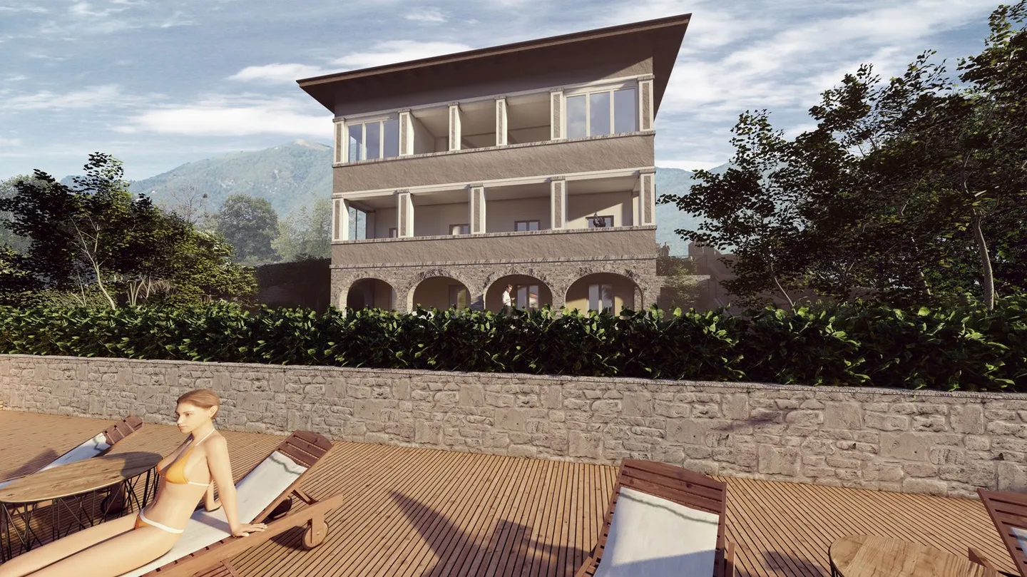 Schönes 3.5-Zimmer-Apartment mit Garten und Panorama - Foto 8 von 12