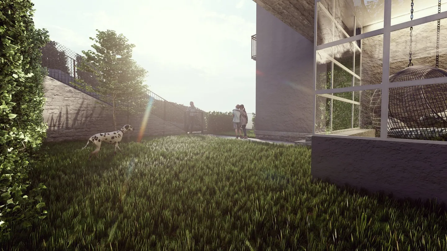 Schönes 3.5-Zimmer-Apartment mit Garten und Panorama - Foto 10 von 12