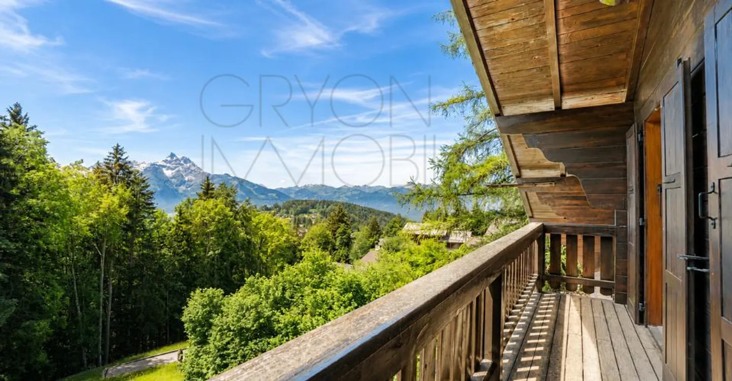 Family chalet with 6.5 rooms in Gryon, close to amenities - Photo 5 of 13