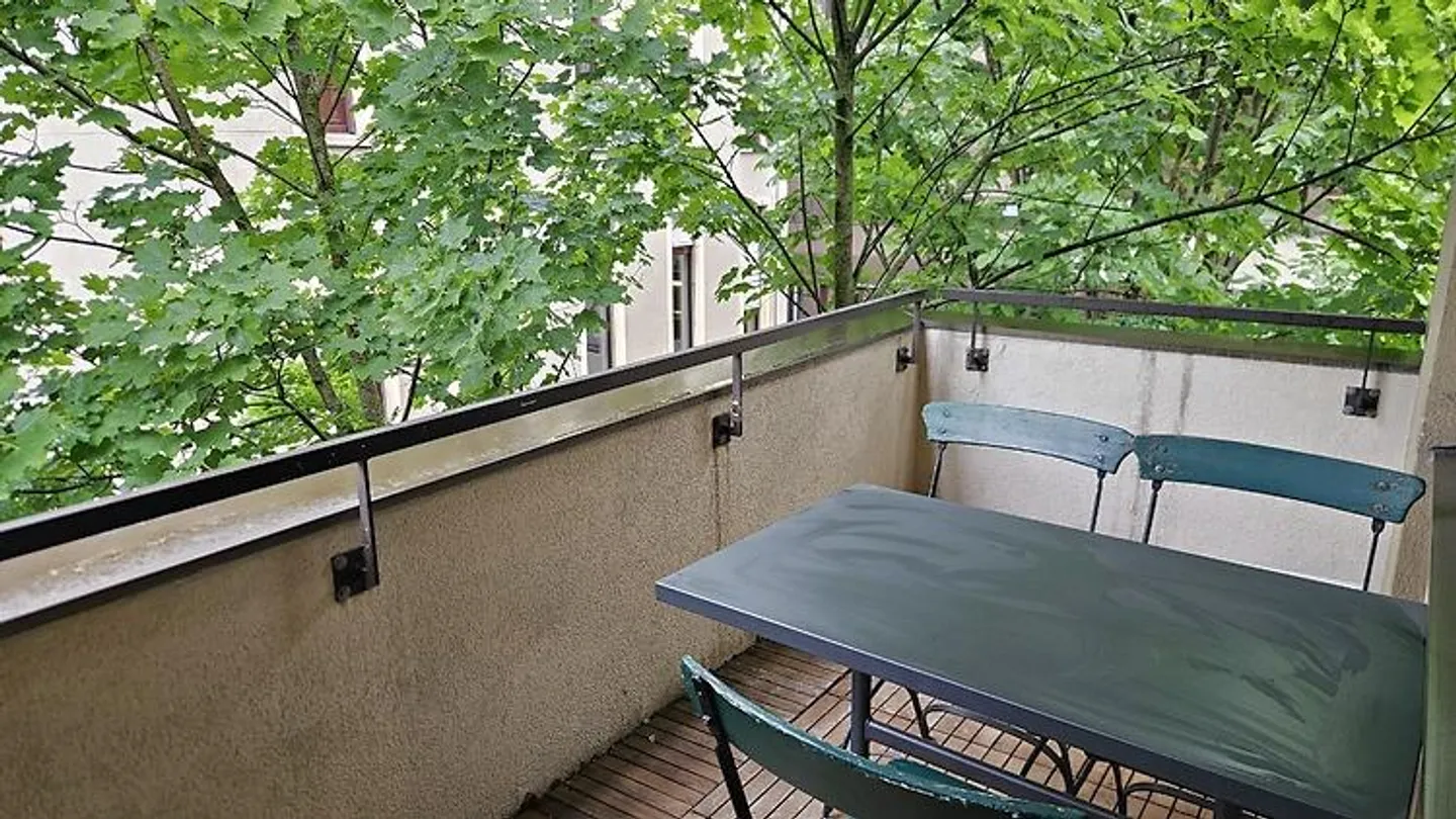 APPARTEMENT 1 PIÈCE À ZURICH - DISTRICT 7 HOTTINGEN, MEUBLÉ, TEMPORAIRE - Photo 4 sur 4