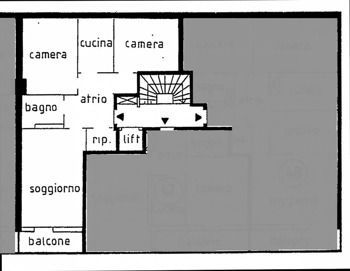 Helles 3.5-Zimmer-Apartment mit Balkon und Panoramablick in Vacallo - Foto 12 von 12