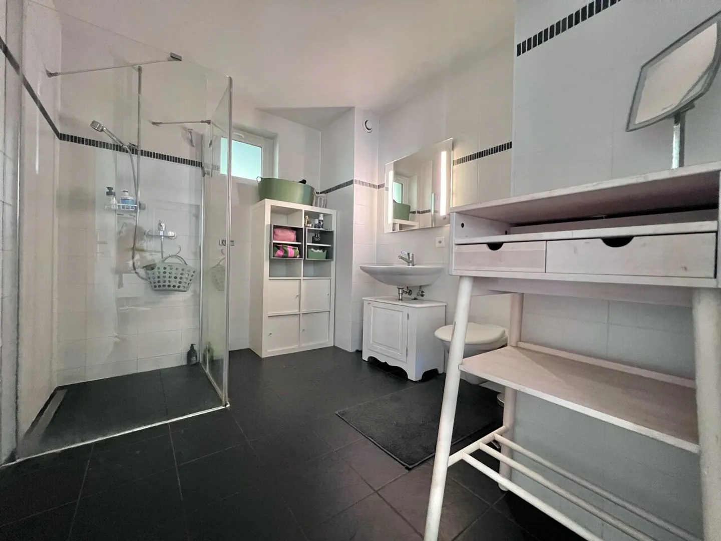 Large duplex apartment on garden level, Minergie building - Photo 8 of 13