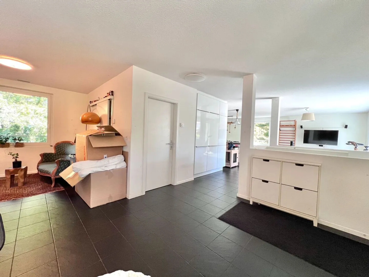 Large duplex apartment on garden level, Minergie building - Photo 9 of 13