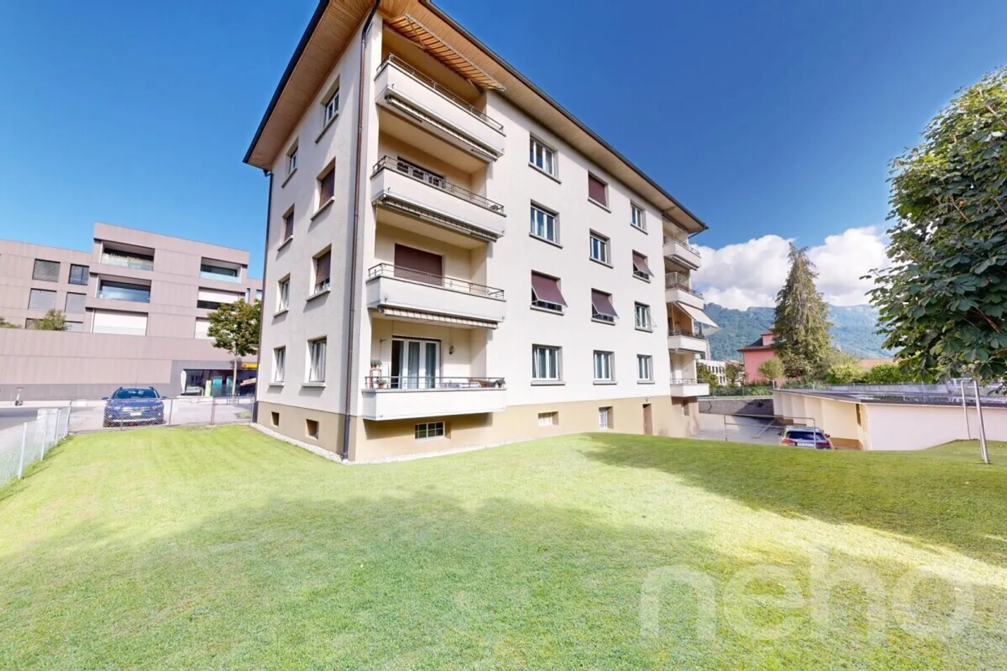 Geräumige 4,5-Zimmer-Wohnung mit Bergblick in La Tour-de-Trême - Foto 1 von 12