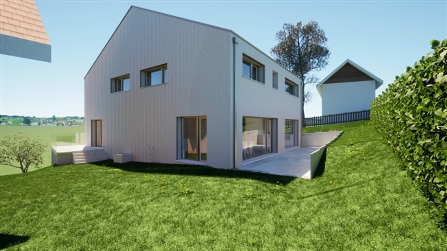 Maison jumelée à construire dans un environnement privilégié à Treyvaux - Photo 4 sur 9