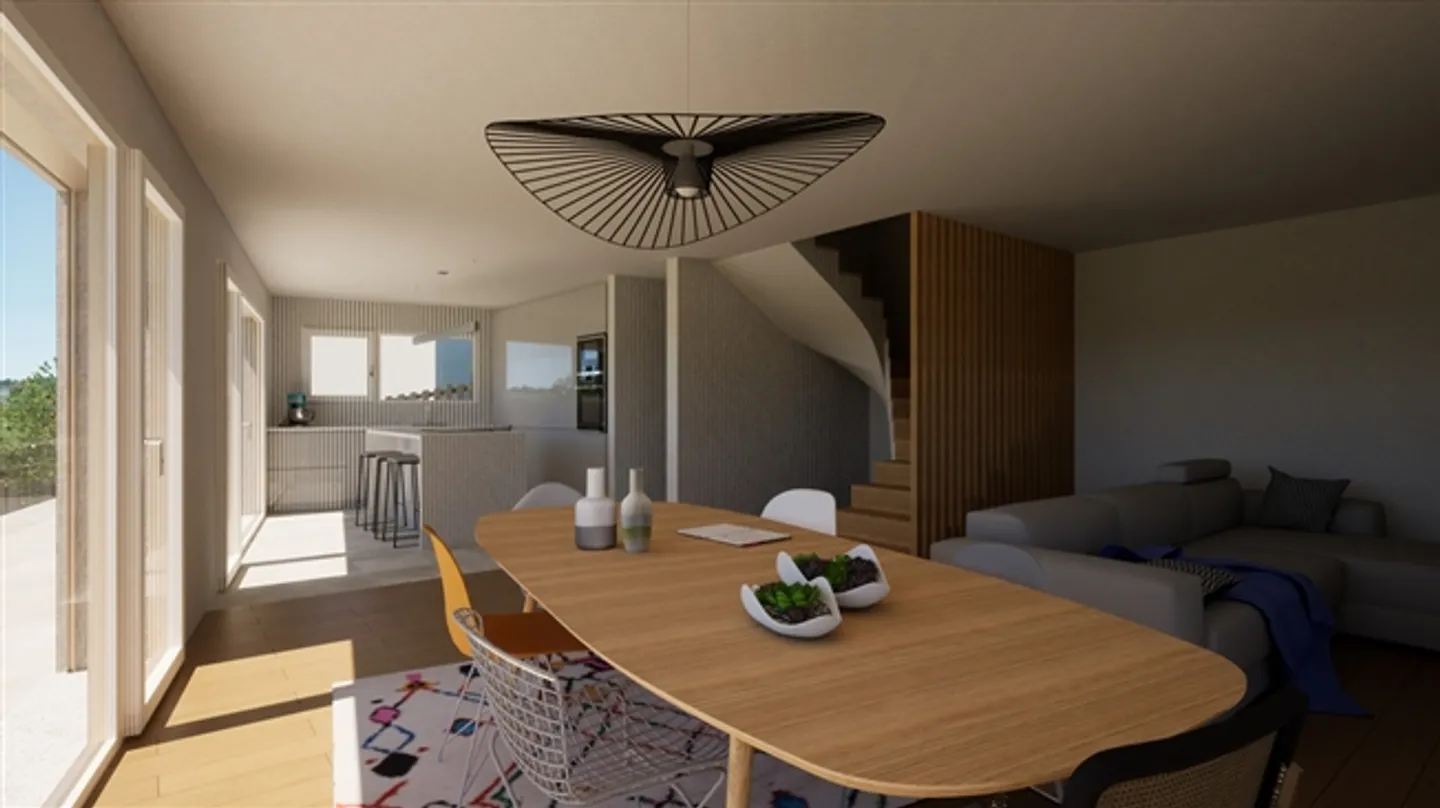 Maison jumelée à construire dans un environnement privilégié à Treyvaux - Photo 8 sur 9