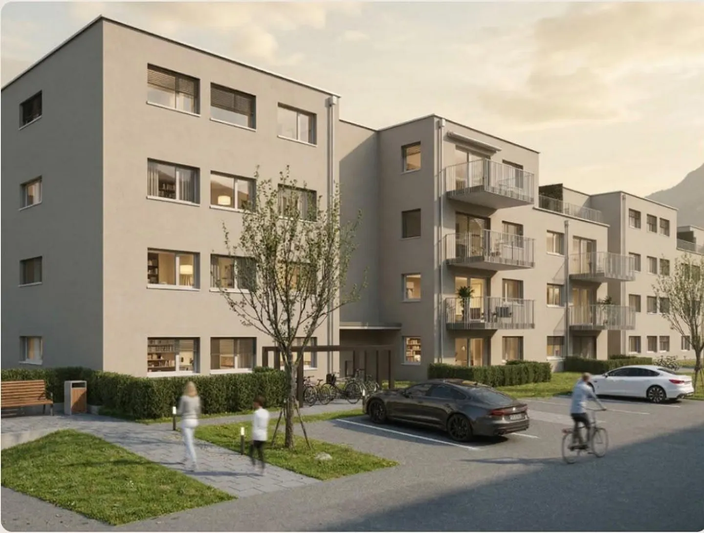 4.5 Neubauwohnung im Westside Park in Visp - Foto 8 di 8