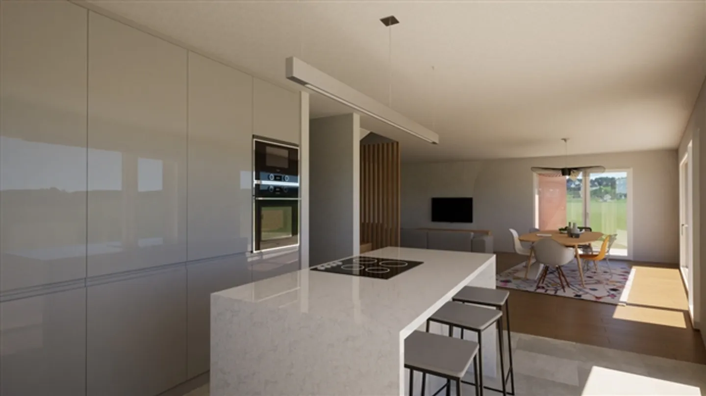 Maison jumelée à construire dans un environnement privilégié à Treyvaux - Photo 9 sur 9