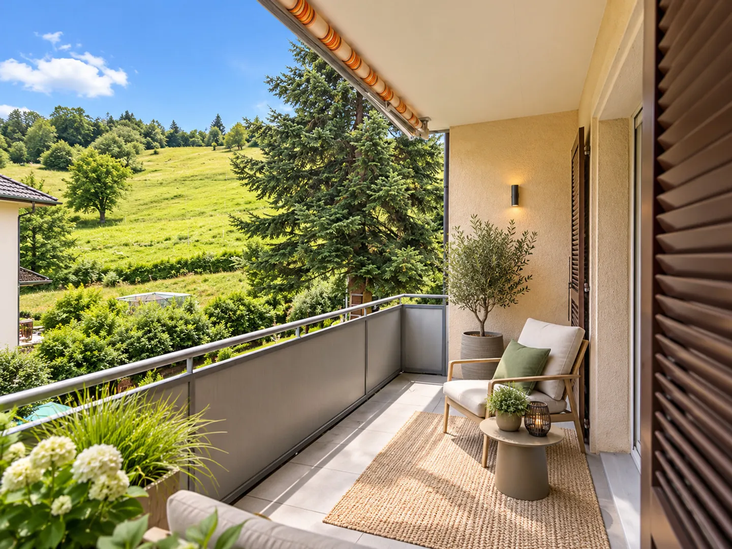 Sonnige Wohnung mit Aussicht - Foto 8 von 11