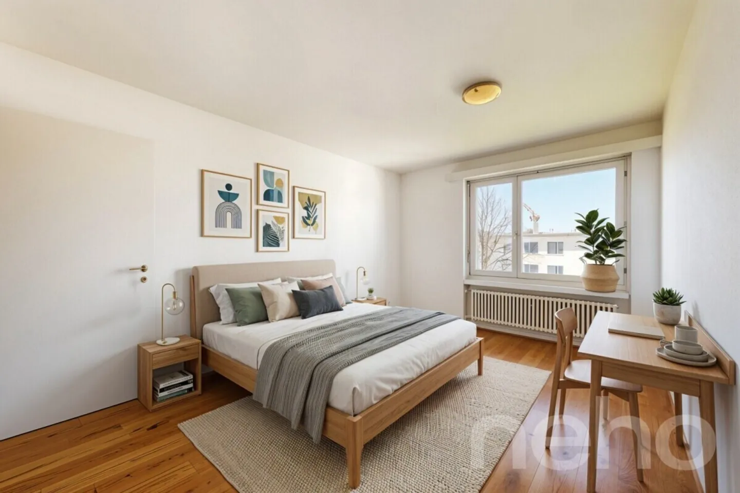 Appartamento luminoso di 4 stanze con vista sul lago e sulle Alpi a Meilen - Foto 10 di 12