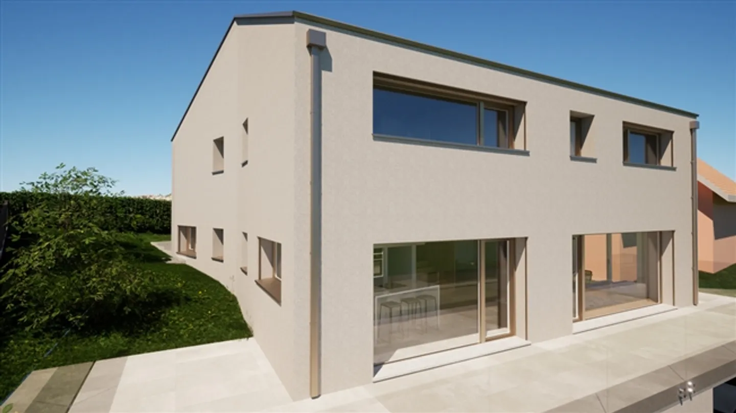 Maison jumelée à construire dans un environnement privilégié à Treyvaux - Photo 7 sur 7