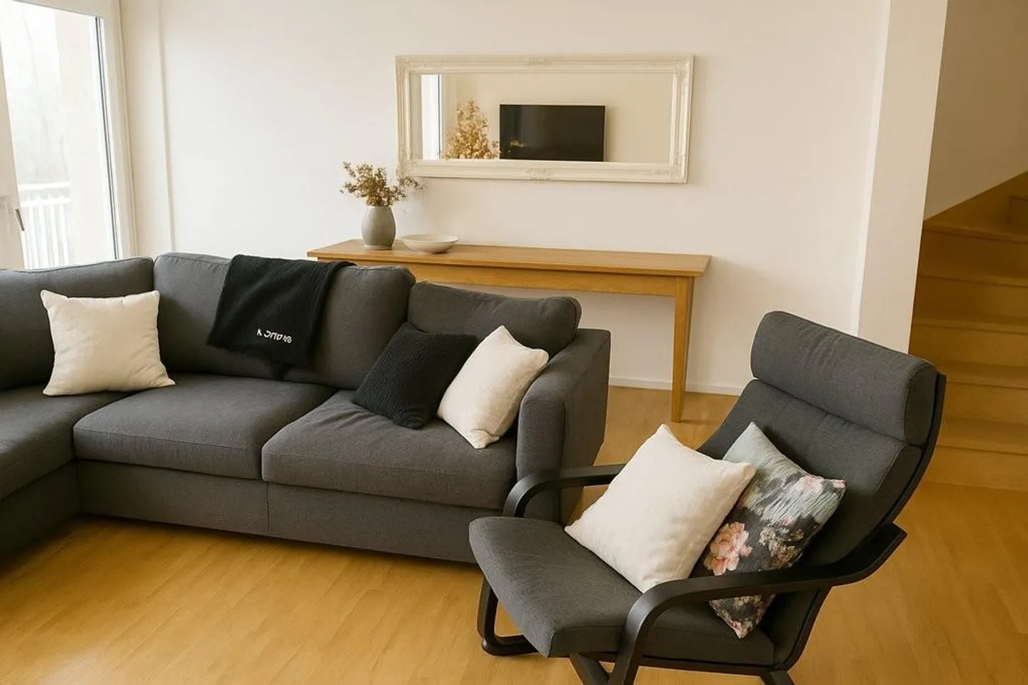 3-storey 6.5-room terraced house in Herrenschwanden - Photo 5 of 12